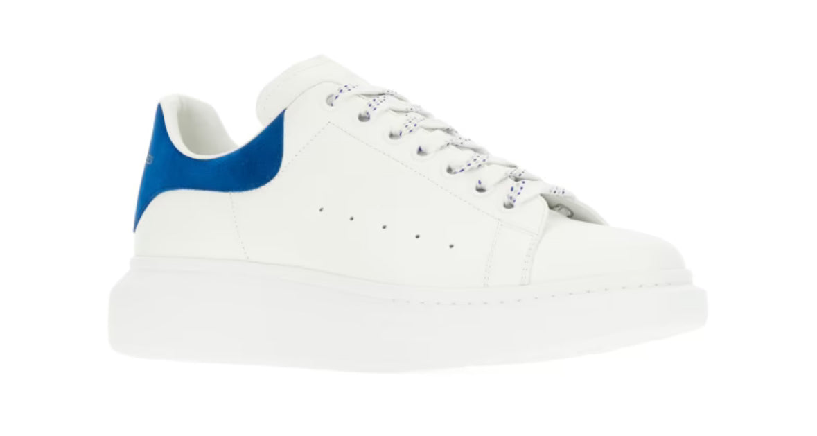 Alexander McQueen Oversized White/Blue Mens
